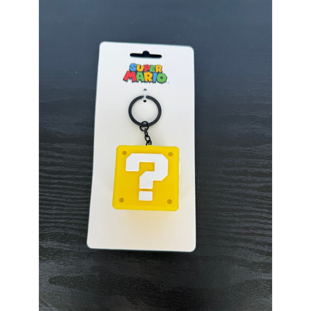 Bioworld Super Mario Question Block Mini Backpack Bag Charm – NEW